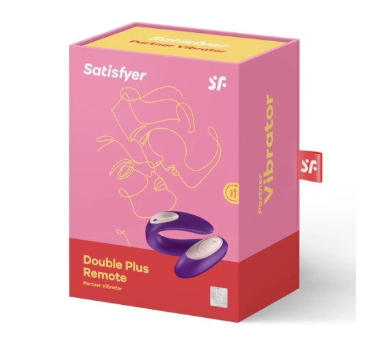 Wibrator dla par - Satisfyer Double Plus Remote